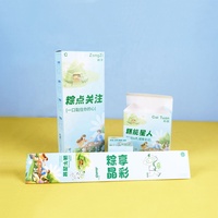 Boîte d'emballage personnalisée de luxe en carton avec bande déchirable, impression CMYK, certifiée FSC ISO22000, pour gâteaux de lune de la mi-automne
