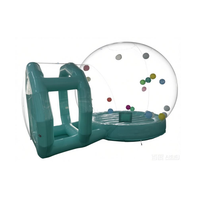 Ballons de fête pour enfants, maison géante gonflable transparente, dôme en cristal, bulle gonflable transparente, château gonflable