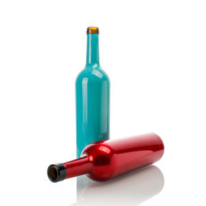 Venta al por mayor <span class=keywords><strong>de</strong></span> fábrica Premium 700ml/750ml Botellas <span class=keywords><strong>de</strong></span> vidrio <span class=keywords><strong>de</strong></span> licor Colores <span class=keywords><strong>azul</strong></span> y rojo con sellado <span class=keywords><strong>de</strong></span> corcho - Product Image 2