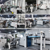 Nouvelle machine à plier le papier semi-automatique grand format avec alimentateur à pile plate pour brochures, manuels d'instructions, livrets - Vente directe usine