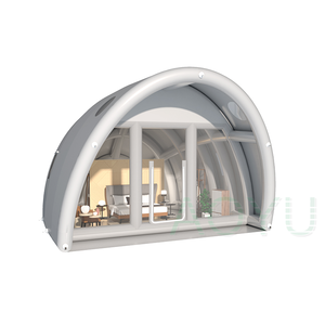 AOYU Tente à bulles en forme <span class=keywords><strong>de</strong></span> coque en PVC haute publicité, sans plis, gonflée, <span class=keywords><strong>pour</strong></span> camping et glamping, <span class=keywords><strong>maison</strong></span> à vendre, tente gonflable - Product Image 1