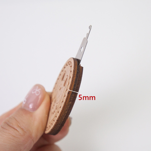 Nhà Máy Nguồn 2 Pcs Bằng Gỗ Kim Threadreader Tùy Chỉnh Cho Quilting May Cross Stitch Thêu Thủ Công Mỹ Nghệ May Công Cụ - Product Image 5