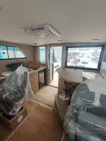 Yacht de luxe 11m 36 pieds Décoration en bois Catamaran en aluminium soudé Bateau de pêche sportif pour la navigation de plaisance familiale