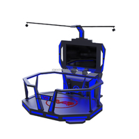 Simulador de juegos interactivo VR 9D VR Simulador 1 jugador Gran espacio VR Plataforma