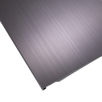 Tôle d'aluminium anodisé brossé 5005 3003 multicolore de 0,21 à 6 mm avec finition AA20 brossée pour mur-rideau et panneau électronique intérieur