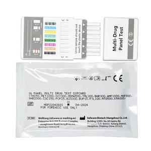 Drugstest Kaartkit 16 Panel Multi Drugs Teststrips - Product Image 5