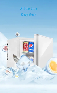 Refrigerador Portátil Pequeño para Dormitorio, Enfriador de Bebidas de Bajo Consumo, <span class=keywords><strong>Mini</strong></span> Refrigerador de Una Puerta - Product Image 5