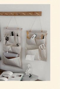 Collapsible Fabric Storage Organizer <b>Bin</b> Multi-Pocket Hanging <b>Caddy</b> for Kitchen Bathroom Office Wholesale - Product Image 5