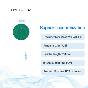 อีไบท์ TX915 ซีรีส์ 868/915MHZ FPC/PCB เสาอากาศรอบทิศทางในตัว 2/3/3.5/4dbi เสาอากาศแบบยืดหยุ่น อุปกรณ์เครือข่ายไร้สาย - Product Image 3