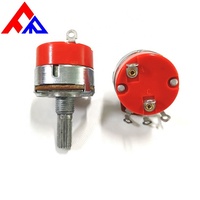 Fanrui B300K Dimming Potentiometer with Rotary Switch 24mm (Metals & Plastics -20~+70) for Electronic Appliances