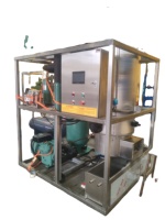 Machine à glaçons professionnelle 5T, machine à glaçons industrielle avec certification CE pour l'utilisation dans les usines de boissons et de produits laitiers
