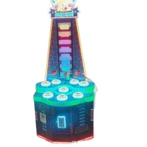 Two-Person Children's Whack-A-Mole Game Coin-Operated <b>Arcade</b> Indoor Mall Game Machine Wooden <b>Box</b> for Ages 3+ - Product Image 5