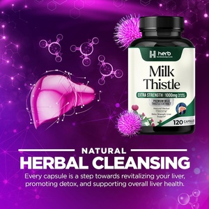 Oem ODM gan làm sạch sức Khỏe Bổ sung tự nhiên thuần chay Hữu Cơ củ cải đường gốc Atisô và chiết xuất thảo dược sữa cây kế viên nang - Product Image 6