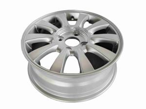 Jantes en alliage argenté de 16 pouces: ajustement parfait pour PCD <span class=keywords><strong>4</strong></span>*100 ET 49 CB 60.1 Hyundai Accent <span class=keywords><strong>Nissan</strong></span> <span class=keywords><strong>Micra</strong></span> GEELY CHERY pour TERRA - Product Image 5