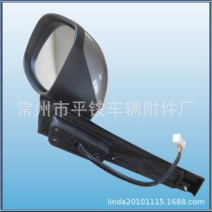 Rétroviseur extérieur Honda Jade 17-21, assemblage 76258-T4N-H31, miroir plat ABS noir, neuf, compatible voiture - Product Image 3