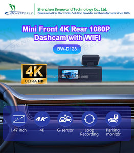 Caméra embarquée Yuaoran HD à écran IPS <span class=keywords><strong>360</strong></span> degrés avec 3 caméras, WiFi, enregistrement en boucle, garantie 1 an pour <span class=keywords><strong>voiture</strong></span> - Product Image 2