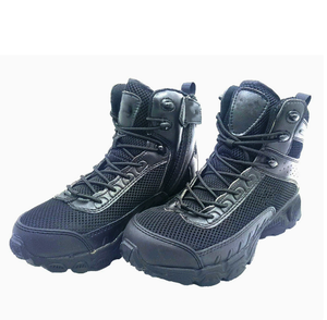 Manches en maille personnalisées DFS7, manches en maille respirantes pour l'été, bottes tactiques en cuir avec ventilation - Product Image 5