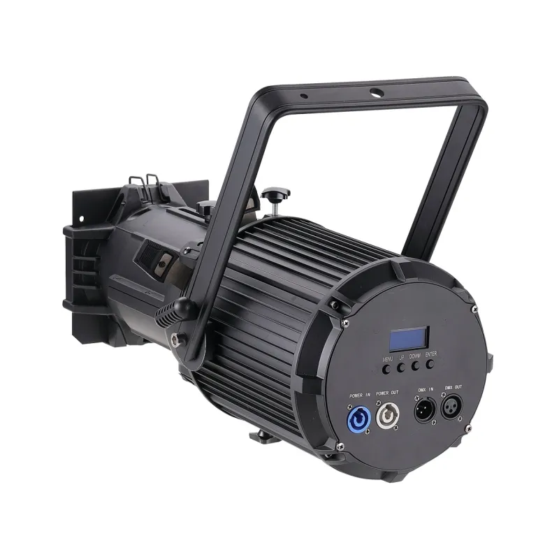 Biểu Tượng Tùy Chỉnh 200W Ellipsoidal Hồ Sơ Ánh Sáng LED Kép Màu Sắc Ánh Sáng Tại Chỗ Ánh Sáng Sân Khấu Cho Nhà Thờ Nhỏ Đám Cưới