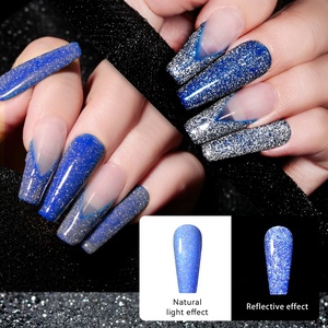 JTING Esmalte de Gel de Alta Calidad Súper Brillante con Efecto Diamante, Capa Superior Reflectante, Marca Privada OEM - Product Image 5