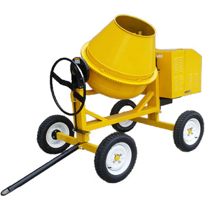 Mezclador de cemento diésel portátil de 500L de alta calidad, máquina mezcladora de hormigón móvil resistente, <span class=keywords><strong>precio</strong></span> de fábrica, venta, componente de Motor central - Product Image 3