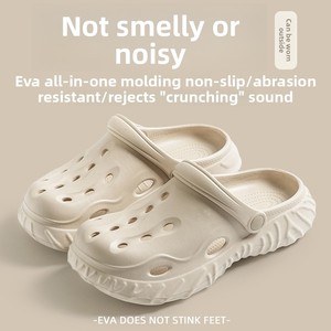 Nouvelles Sabots Homme 2026 à Semelle Épaisse Respirantes d'Été pour Extérieur, Bout Fermé, Antidérapantes, Durables, Absorption des Chocs, Vente en Gros - Product Image 5