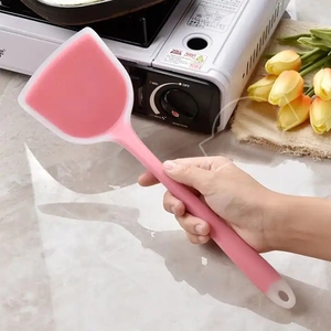 Espátula de silicona antiadherente para cocina, resistente al calor utensilio de cocina, primera calidad - Product Image 3