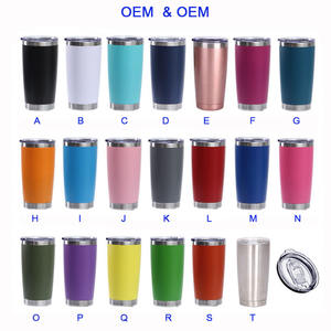 Mug de voyage durable avec logo personnalisé, 20 oz, double paroi en acier inoxydable, gobelet isotherme sous vide avec couvercle magnétique - Product Image 2