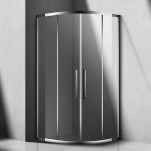 Không thấm nước có thể thu vào vòi hoa sen Màn hình cửa với Cleaner TRIM Ống bản lề phong cách mở cho phòng tập thể dục và căn hộ đi bộ trong phòng tắm - Product Image 4