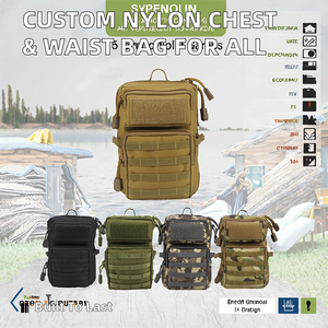 Bolsa Táctica Molle de Nailon, Bolsa Utilitaria Multicolor, Estuche de Almacenamiento de Equipo para Exteriores, para Camping y Senderismo - Product Image 2
