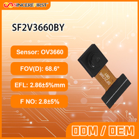 Harga Pabrik Modul Kamera Mini Fokus Tetap OV3660 Sensor CMOS DVP 24 Pin 3MP ESP32-Cam Sudut Pandang 68.6 untuk Visi Tertanam