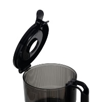 Extracteur de jus commercial électrique 6,1 pouces à pression à froid pour oranges, fruits et légumes – Machine à jus à mastication lente
