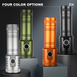 Mini lampe torche <span class=keywords><strong>led</strong></span> haute puissance rechargeable puissante lampe de poche edc extérieure lumière manuelle haute lumens 100000 lampes de poche - Product Image 4