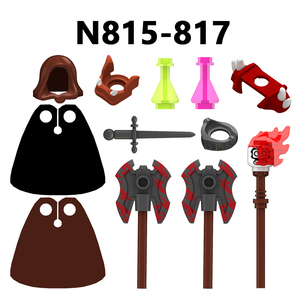 N815-817 Rogue Berserker Mage, Bloques de Construcción Educativos de Plástico, Mini Figura Coleccionable de la Fuerza Terrestre Más Poderosa, Regalo para Niños - Product Image 5