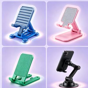 Support de téléphone mobile imprimé en 3D en PLA écologique OEM, support de téléphone réglable de haute précision pour bureau, maison, bureau à domicile - Product Image 1