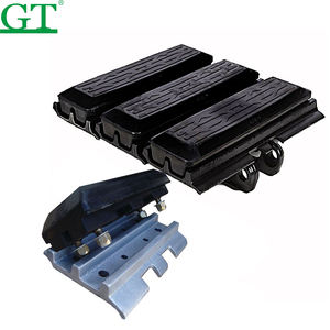 <span class=keywords><strong>400x72.5x74W</strong></span> 300X52.5x78รางยาง180มม. 230มม. 300มม. 350มม. 450มม. ตีนตะขาบรถตักดินช่วงล่างยางธรรมชาติ - Product Image 6