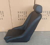 Siège baquet de course personnalisé en usine, siège baquet original en cuir PVC pour voiture, siège baquet de course en daim