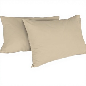 Housse de coussin réversible en coton tissé 100% SKVT INDIA, écologique, recyclée, motif uni, respirante, élégante, imprimée OEM - Product Image 1