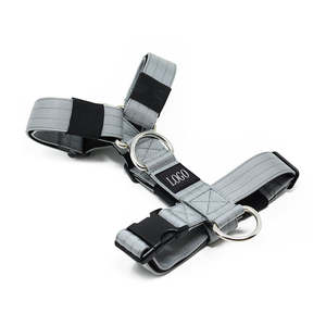 Grosir Pabrik Neoprene lembut tugas berat nilon dapat disesuaikan taktis pengekang anjing untuk berjalan anjing - Product Image 6