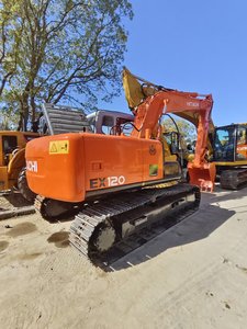 Excavadora Usada de Alta Eficiencia Hitachi EX120 Fabricada en Japón, Excavadora de 12 Toneladas, Excavadora de Cadenas Usada en Venta a Bajos Precios - Product Image 2