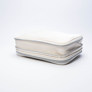 ISO BSCI Factory <b>Makeup</b> Bag Large Storage Capacity Removable Travel Use Zipper Closure Waterproof PU Fashion Logo Pattern <b>Case</b> - Product Image 5