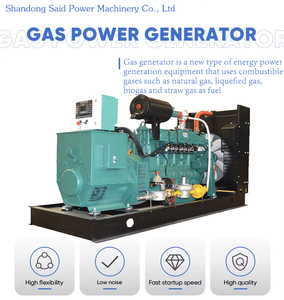 Groupe électrogène silencieux triphasé 380V 100kW 125kVA à double alimentation gaz naturel et biogaz, démarrage CC, 50/60Hz en option, moteur Cummins Weichai, ATS - Product Image 2
