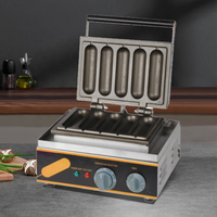 Machine de fabrication de collations Offre Spéciale populaire gaufrier électrique à hot-dog gaufrier industriel pour chien de maïs Hotdog