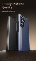 Funda Protectora para Samsung Galaxy Z Fold 7/Fold 6/5/4 con Ventana Inteligente, Funda Protectora Completa Antiarañazos y a Prueba de Golpes