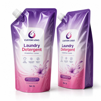 Sac d'emballage personnalisé pour shampoing liquide et lessive avec logo