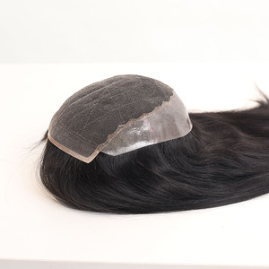 Prótesis Capilar Q6 Lista para Enviar al por Mayor para Mujeres, Cabello Humano con Encaje Suizo HD - Product Image 2