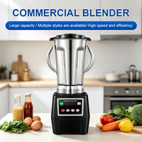 Blender commercial 30PA, acier inoxydable robuste, pot de 4 L, broyeur de glace pour smoothies, pour restaurant, bar