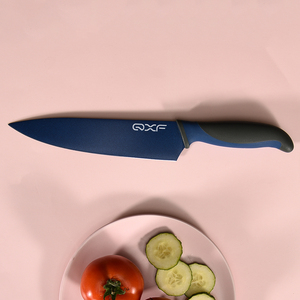 <span class=keywords><strong>Amazon</strong></span> Top vendedor recubierto <span class=keywords><strong>de</strong></span> Color profesional 8 pulgadas Chef <span class=keywords><strong>de</strong></span> <span class=keywords><strong>cocina</strong></span> cuchillo con mango <span class=keywords><strong>de</strong></span> plástico - Product Image 3