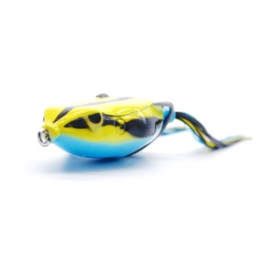 Leurre souple artificiel <span class=keywords><strong>en</strong></span> PVC imprimé Proto Frog 55mm pour la pêche au bar <span class=keywords><strong>en</strong></span> surface avec hameçons - Pêche <span class=keywords><strong>en</strong></span> rivière, lac et ruisseau - Product Image 1