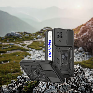 เคสโทรศัพท์มีห่วงขาตั้งสำหรับ Nokia G42 G22 <span class=keywords><strong>G21</strong></span> G20 G11 G10 G400 X100 C31 C21 C30และ TPU ฝาครอบป้องกันกล้องกันกระแทก - Product Image 1