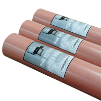 Rouleau de papier de boucher rose de qualité alimentaire pour fumer du papier d'emballage viande pêche 24 pouces par 175 pieds
